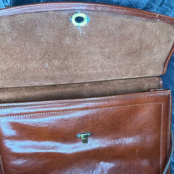 Jack Georges leather briefcase - Picture 6 of 9